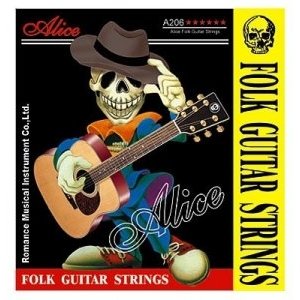 Струны для акустической гитары ALICE A206-SL, 11-52, Super Light 