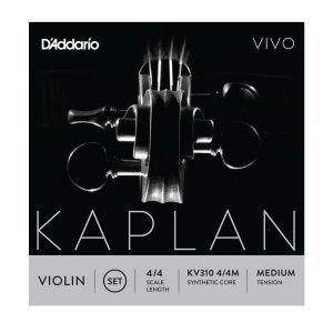 Струны для скрипки D&#39;ADDARIO KV310 4/4M, Kaplan Vivo, 4/4 medium  