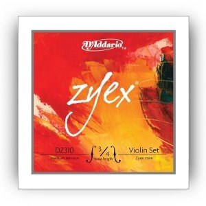 Струны для скрипки D&#39;ADDARIO DZ310 3/4M Zyex, medium 