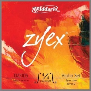 Струны для скрипки D&#39;ADDARIO DZ310S 4/4H Zyex Heavy (Silver D) 