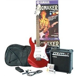 Гитарный комплект YAMAHA ERG121GPIIMR (гитара, комбик, чехол, шнур, ремень, вертушка, струны, камертон) цвет Metallic Red 