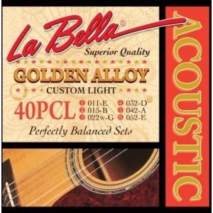 La Bella 40PCL Струны для акустической гитары