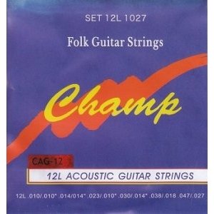 Champ CAG-12 Струны для 12-струнной  гитары A/G 12L 10-47