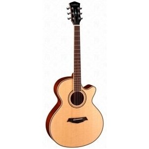 P670 Электро-акустическая гитара, с вырезом, с футляром, Parkwood