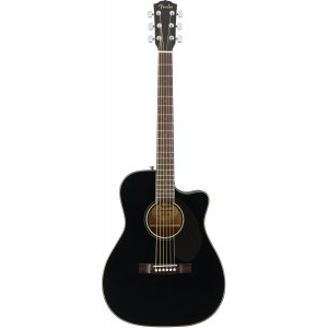 FENDER CC-60SCE Black электроакустическая гитара 