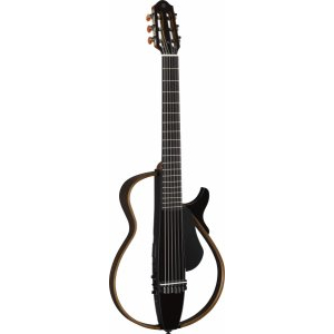 YAMAHA SLG200N TRANSLUCENT BLACK - Электро-гитара сайлент (нейлон) 