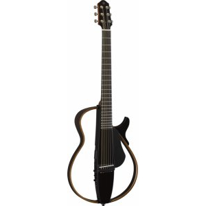 YAMAHA SLG200S TRANSLUCENT BLACK - Электро-гитара сайлент (сталь) 