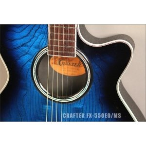 Электроакустическая гитара CRAFTER FX-550EQ/MS + Чехол
