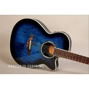 Электроакустическая гитара CRAFTER FX-550EQ/MS + Чехол